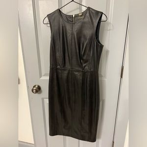 Leather Tank Dress
